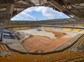 Στην τελική ευθεία οι εργασίες της OPAP ARENA