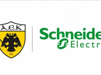 H Schneider Electric ανακοινώνει την χορηγική της συνεργασία με την ΠΑΕ ΑΕΚ