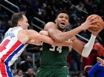 Επικός Giannis με τρομερό triple-double "καθάρισε" και πάλι τους Πίστονς! (ΒΙΝΤΕΟ)