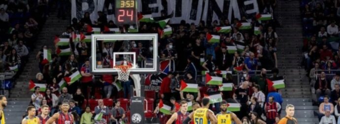 Χαμός στη Euroleague – Συνθήματα οπαδών της Μπασκόνια για γενοκτονία των Παλαιστινίων από Ισραηλινούς (vid)